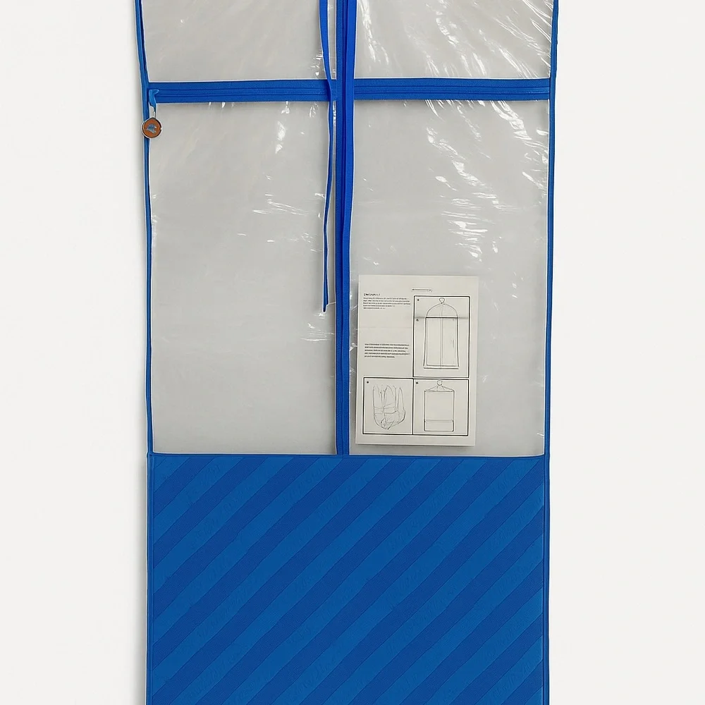 Vintage 1980s Saks Fifth Avenue Garment Bag w/ shoe storage - New w/ Paperwork